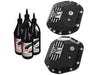 AFE 46-7113AB fits Jeep Wrangler JK Street Series Front & Rear Diff. Covers Bla