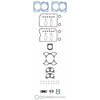 Fel-Pro HS26167PT3 fits Subaru Legacy HS 26167 PT-3 PermaTorque Engine Cylinder Head Gasket Set