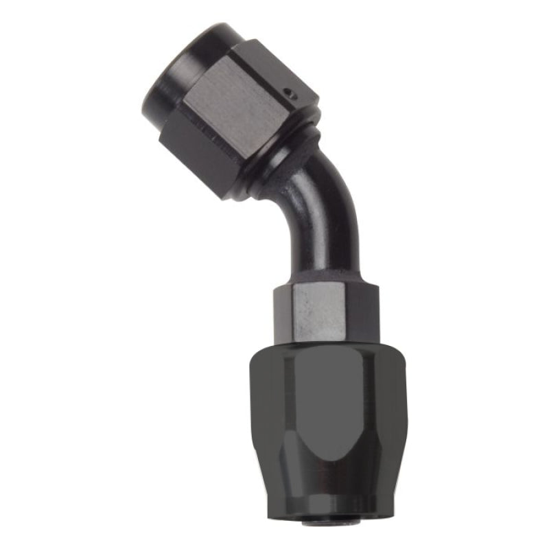 Russell 610095 Performance -6 AN Black 45 Degree Full Flow Hose End