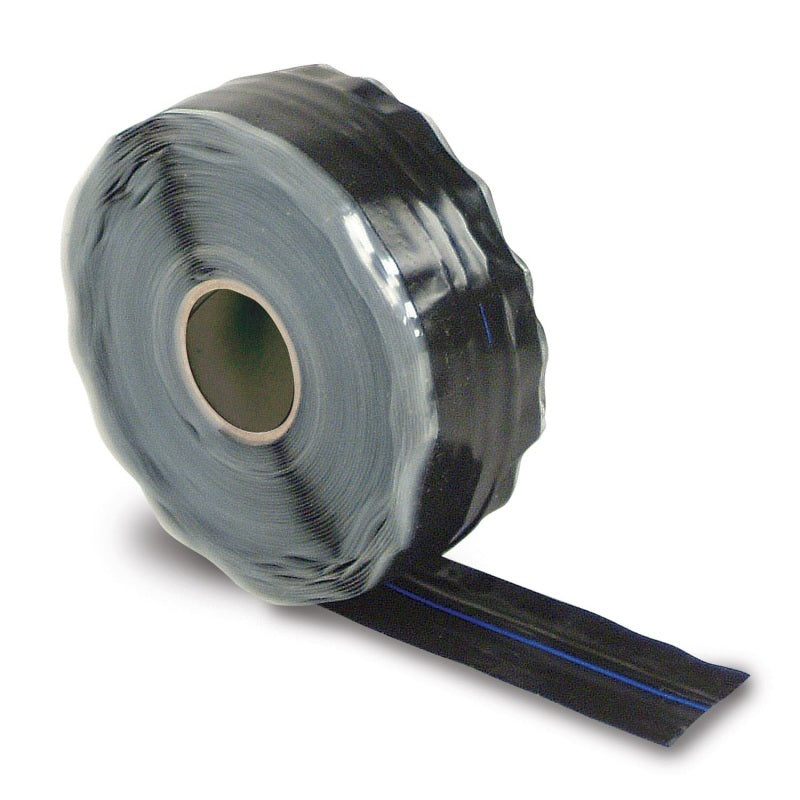 DEI 10476 Fire Tape 1in x 36ft Roll - Self Vulcanizing Tape - Black