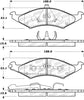 Stoptech 308.0421 Street Brake Pads