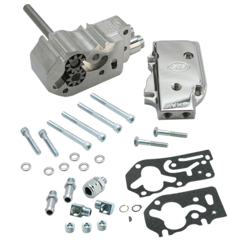 S&S 31-6209 Cycle 92-99 BT High Volume High Pressure Billet Oil Pump Kit - Polis