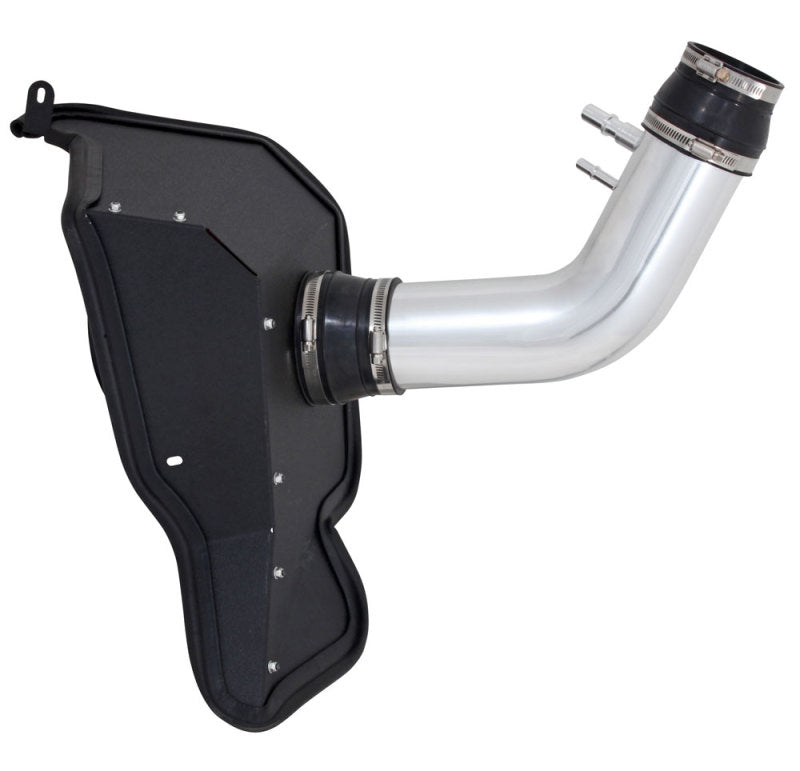 Spectre 9041 15-16 fits Ford Mustang V6-3.7L F/I Air Intake Kit - Polished w/Red Filter