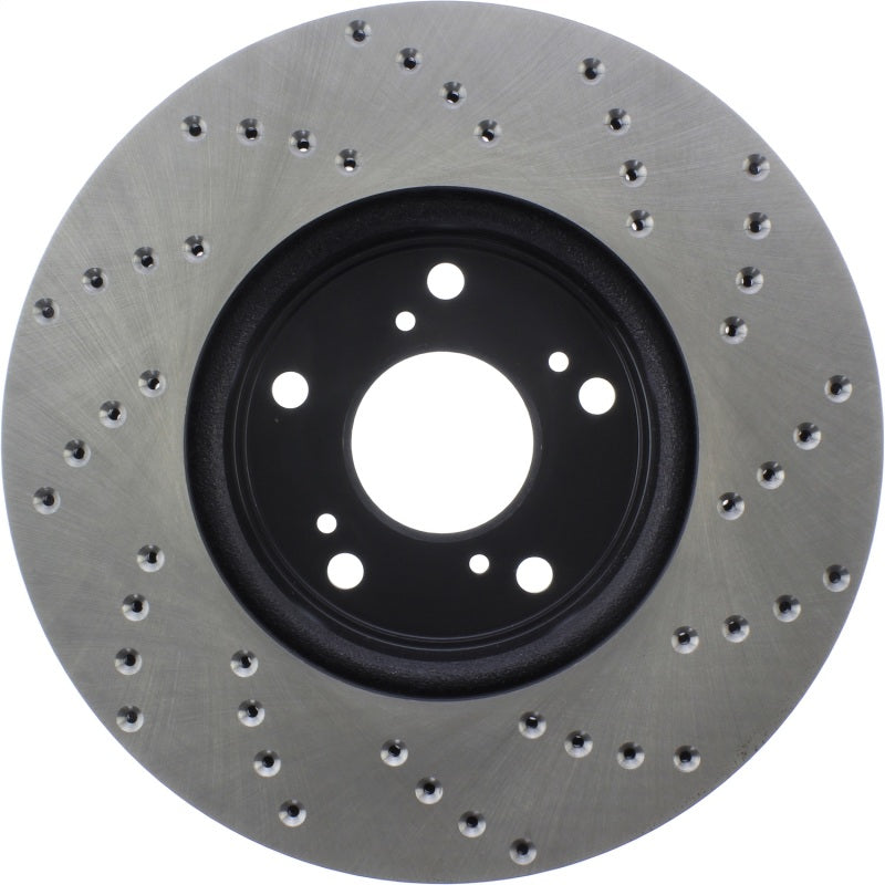 Stoptech 128.40086CR Cyro Drilled Sport Brake Rotor Front Right 13+ Honda Accord