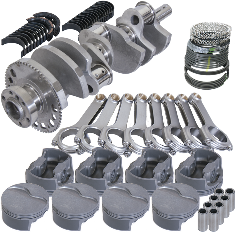 Eagle 129464030 fits Chevy LS3 4.000in Crank 58 Tth Reluctor 6.125in H-Beam 4.030in Pistons Rotating Assembly