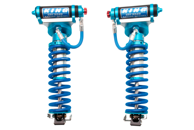 King 33001-207A Shocks 2005+ fits Ford F-250 4WD Front 3.0 Dia Remote Res Coilover Conv w/Adjuster (Pair)