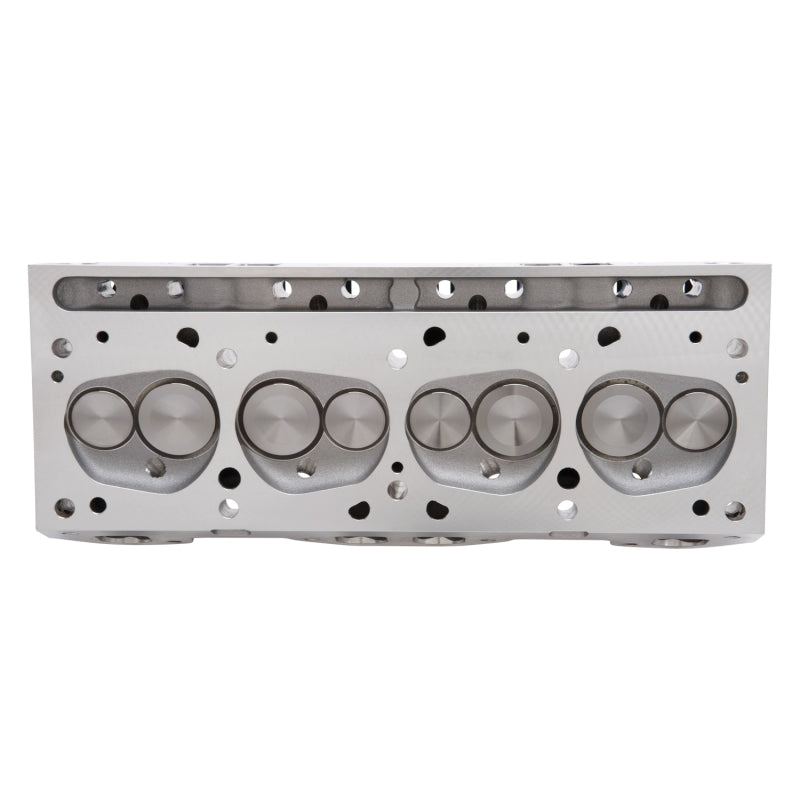 Edelbrock 60595 Cylinder Head fits Pontiac Performer RPM 72cc for Hydraulic Roller Cam Complete (Ea)