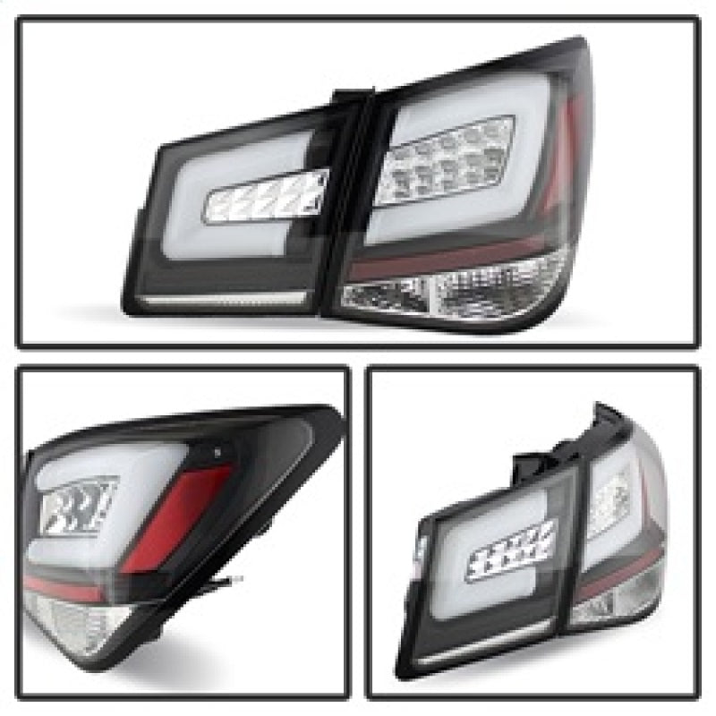 Spyder 5076595 fits Chevy 11-20 Cruze 2014 Light Bar LED Tail Lights Black ALT-