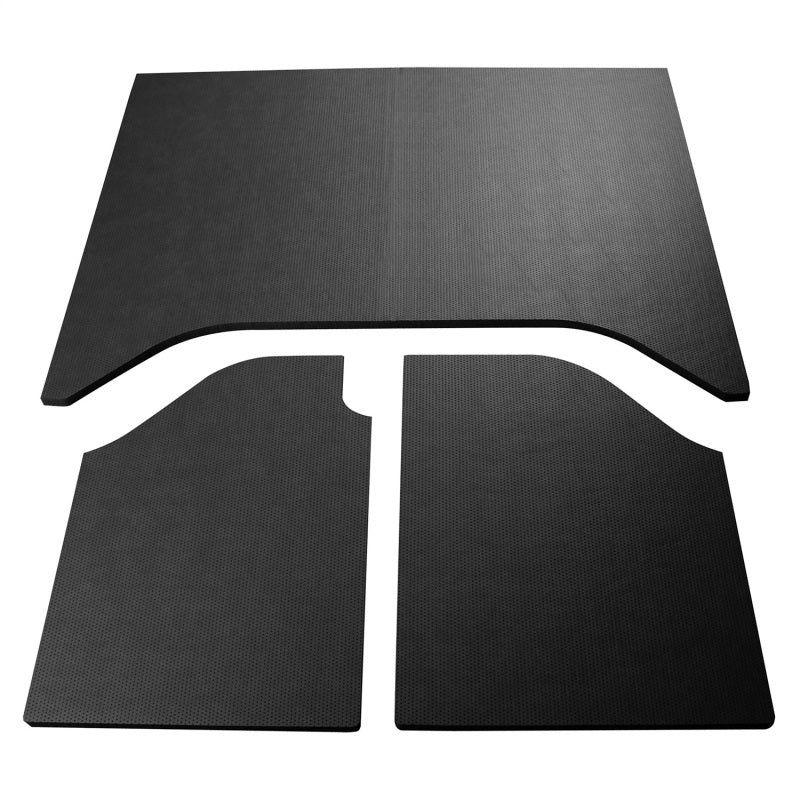 DEI 50156 fits Jeep 07-10 Wrangler JK 2-Door Boom Mat Headliner - 3 Piece - Bla