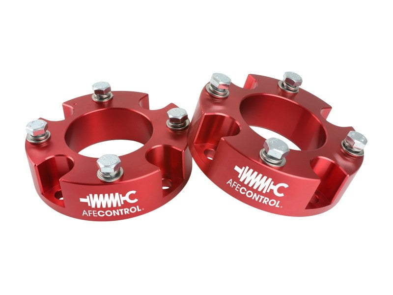 AFE 416-72T005-R CONTROL 1.875 IN Leveling Kit 22-23 fits Toyota Tundra - Red