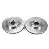 Power Stop EBR667XPR 05-06 fits BMW X5 Front Drilled & Slotted Rotor - Pair