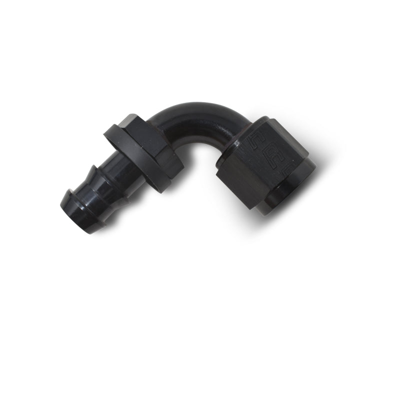 Russell 624173 Performance -8 AN Twist-Lok 90 Degree Hose End (Black)