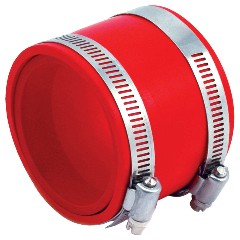 Spectre 8772 Coupler 3in. (PVC) w/Insert - Red