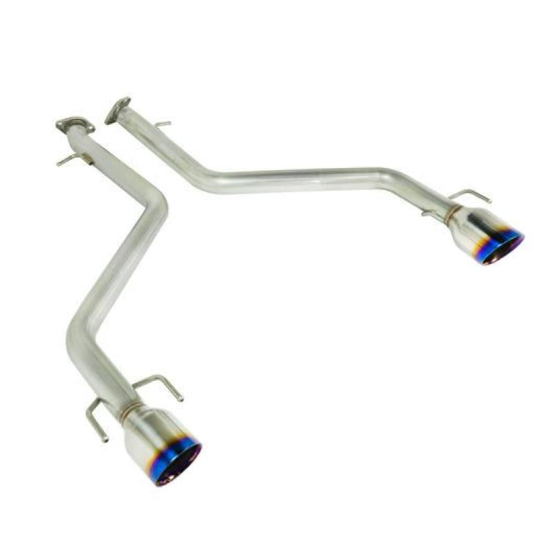Remark RO-TTE4-D 2021+ fits Lexus IS350 Axle Back Exhaust w/Burnt Double Wall Tip