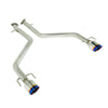 Remark RO-TTE4-D 2021+ fits Lexus IS350 Axle Back Exhaust w/Burnt Double Wall Tip