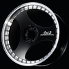 Advan YAYP0K31EBF ONI2 Progressive 20x10.0 / +31 Off / 5x114.3 / 73mm Bore / Machining and Racing Gloss Black