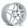 Kansei K15W-198517+35 K15W Astro 19x8.5in / 5x112 BP / 35mm Offset / 66.6mm Bore - Gloss White Wheel
