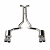 Kooks 18-24 Ford Mustang GT 5.0 3in. Valved Touring Cat-Back Exhaust - Carbon Tips