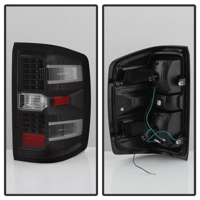 xTune 9036545 fits Chevy 1500 14-16 / Silverado 2500HD/3500HD LED Tail Lights -