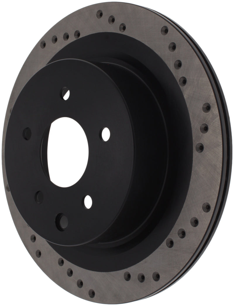 Stoptech 128.42088L 08-09 Infiniti EX35 / 05-08 G35 / 09 G37 / 06-09 M35/M45 Drilled Left Rear Rotor