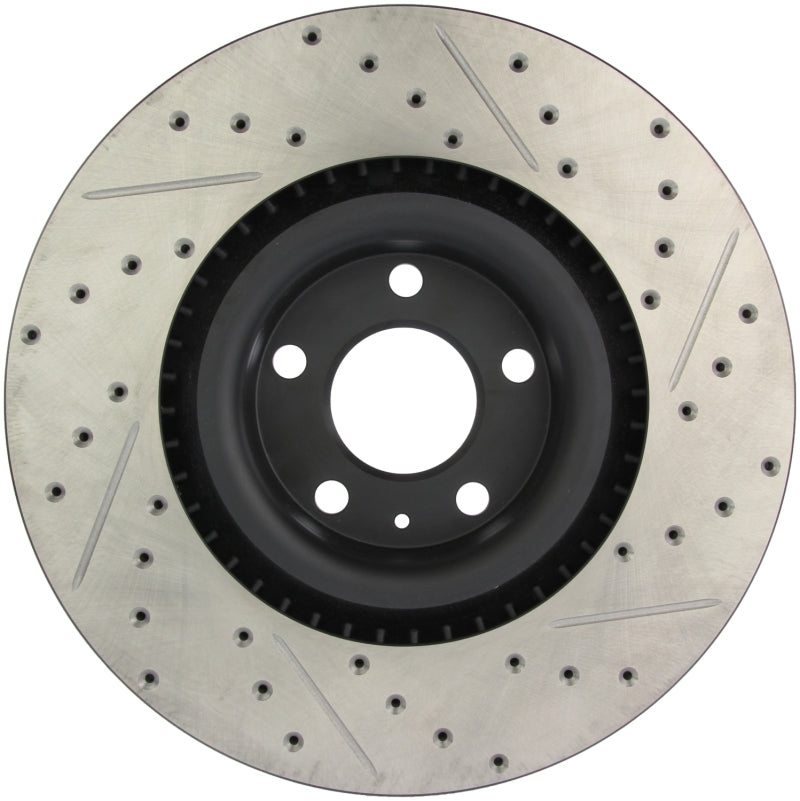 Stoptech 127.33087R Slotted & Drilled Sport Brake Rotor