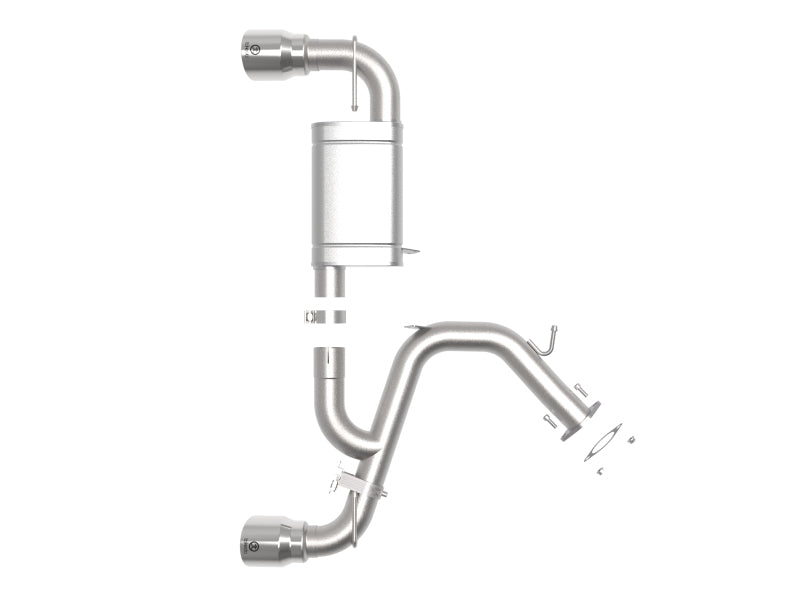 AFE 49-37029-P yundai Veloster N 21-22 L4-2.0L (t) Takeda Axle-Back Exhaust Sys