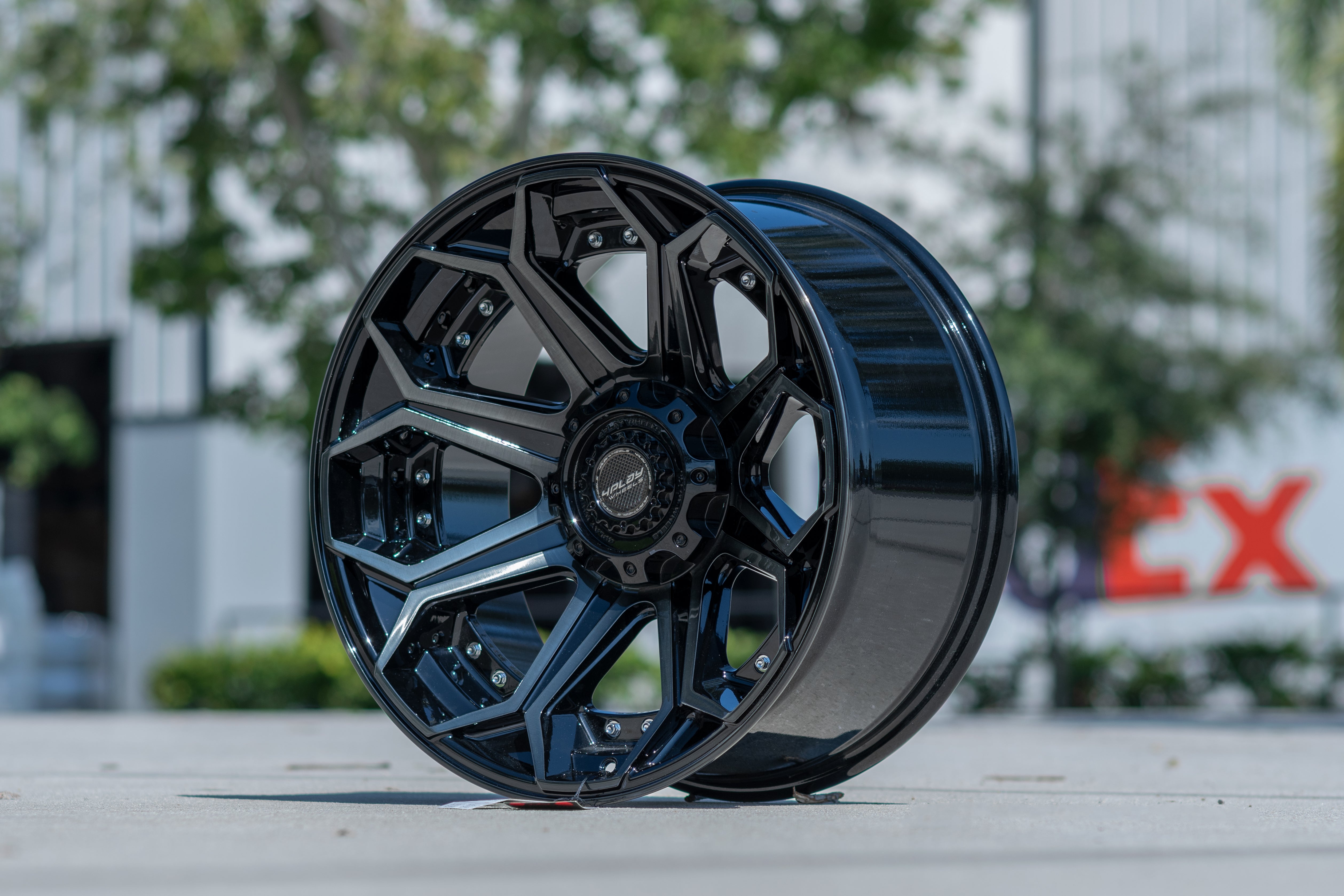4PLAY 4P80R-20090-8170-0BBT Gen2 20x9 8x170mm +0et in Brushed Black
