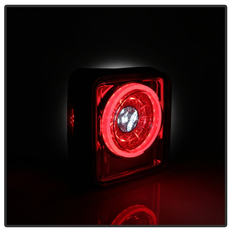 Spyder 5086167 fits Jeep 19-20 Wrangler - Full LED Tail Lights - Seq Turn Signa