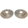 PowerStop fits Infiniti 19-20 QX50 Rear Evolution Drilled & Slotted Rotors -