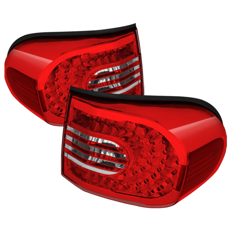 5070593 Xtune fits Toyota 07-14 Fj Cruiser LED Tail Lights Red/Clear ALT-CL-TF