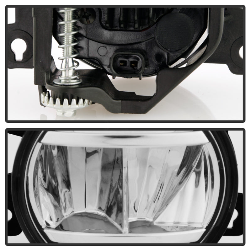 Spyder 5087034 fits Honda Civic 2019+ OEM LED Fog Lights w/ OEM switch - Clear