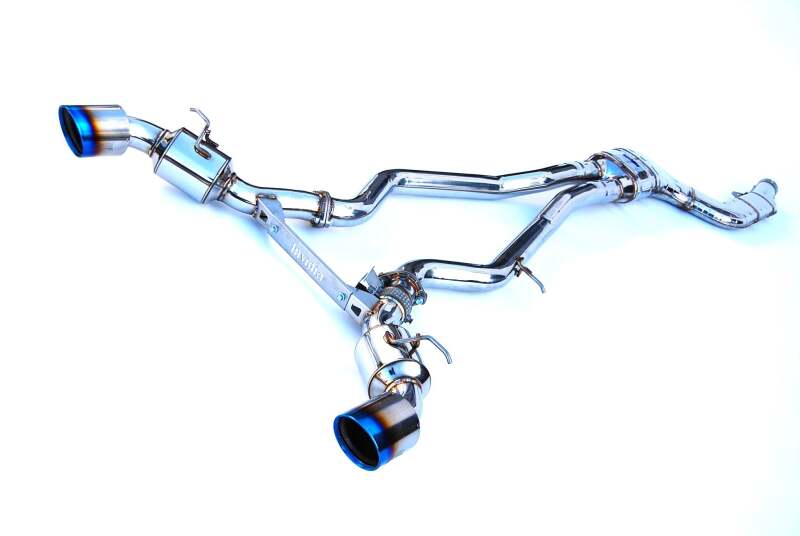 Invidia HS19TSP4VGD1RT 2019+ fits Toyota Supra Dual N1 w/ Valve Rolled Titanium