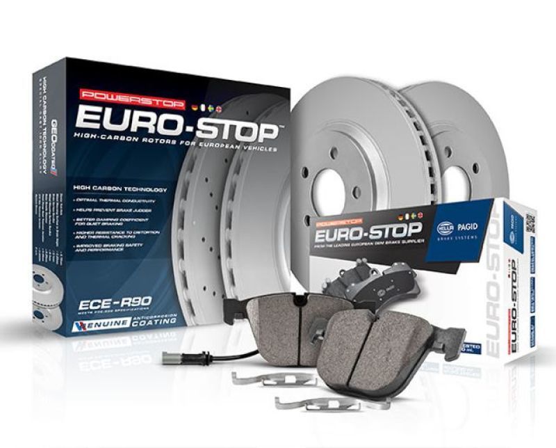 Power Stop ESK6660 10 fits Land Rover Range Rover Sport Front Eurostop Brake Kit