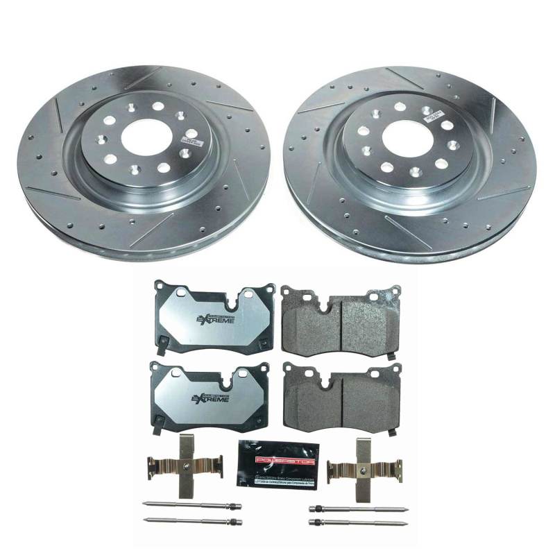 PowerStop K8528-26 20-21 fits Chevrolet Corvette Rear Z26 Street Brake Kit