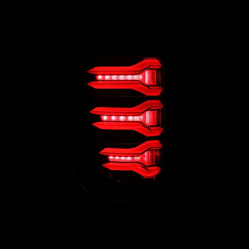 AlphaRex 653010 fits Ford 21-22 F150 LUXX LED Projector Tail Lights - Alpha-Bla