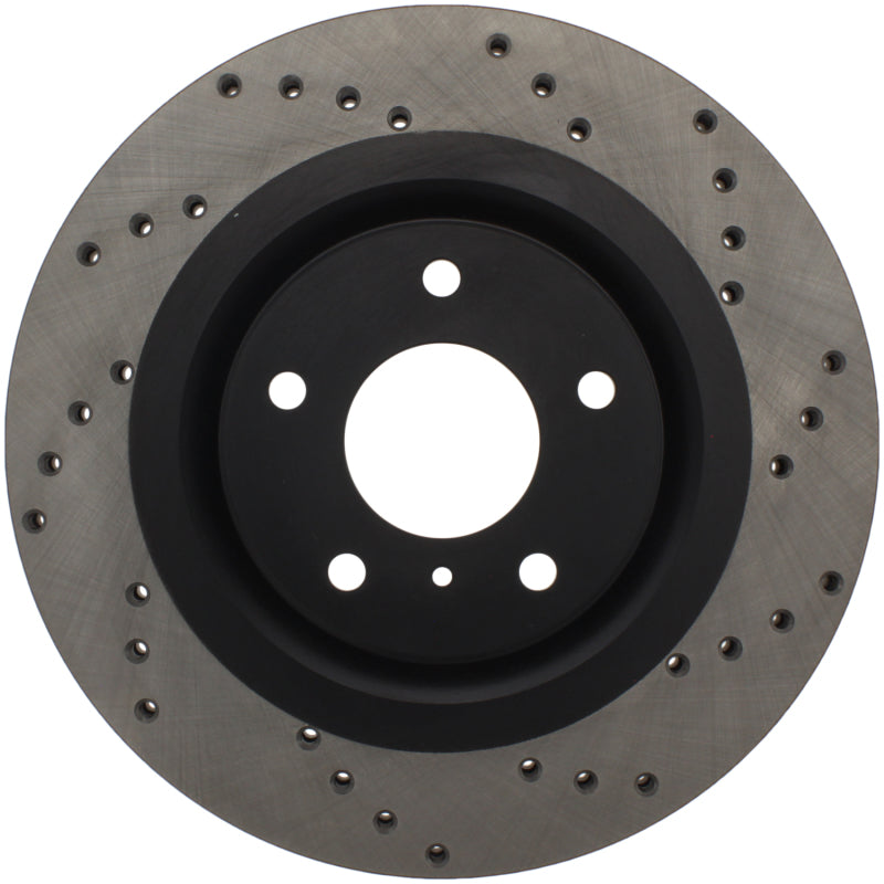 Stoptech 128.42080L fits Infiniti EX35/G35/G37/M35/M45 Drilled Left Front Rotor