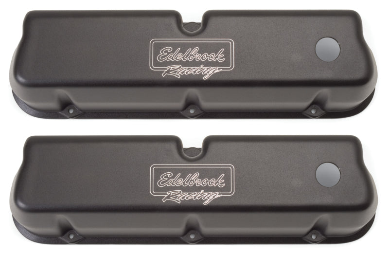 Edelbrock 41263 Valve Cover Victor Series fits Ford 289-302-351W CI V8 Tall Black