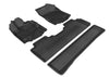 3D MAXpider 15-19 fits Hyundai Sonata / Elegant 1st 2nd Row - Floor Mat Set (Bl