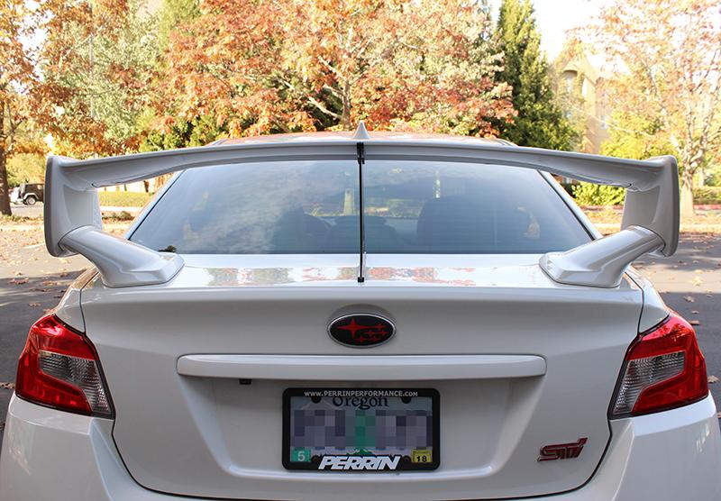 PERRIN PSP-BDY-103BK 15-21 fits Subaru STI Wing Stabilizer - Black