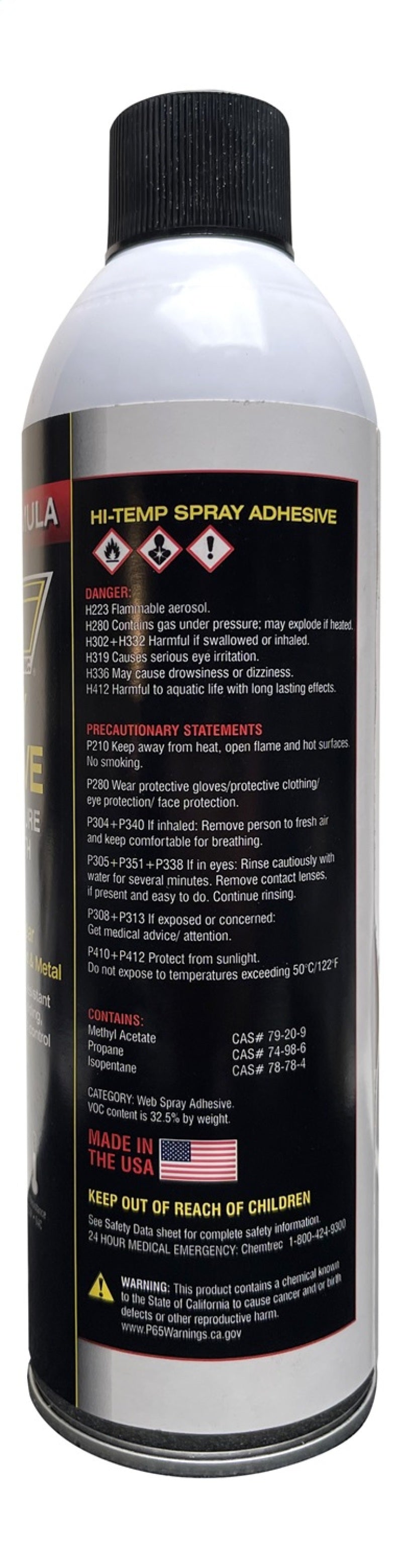 DEI 10492 Hi Temp Spray Adhesive 13.3 oz. Can