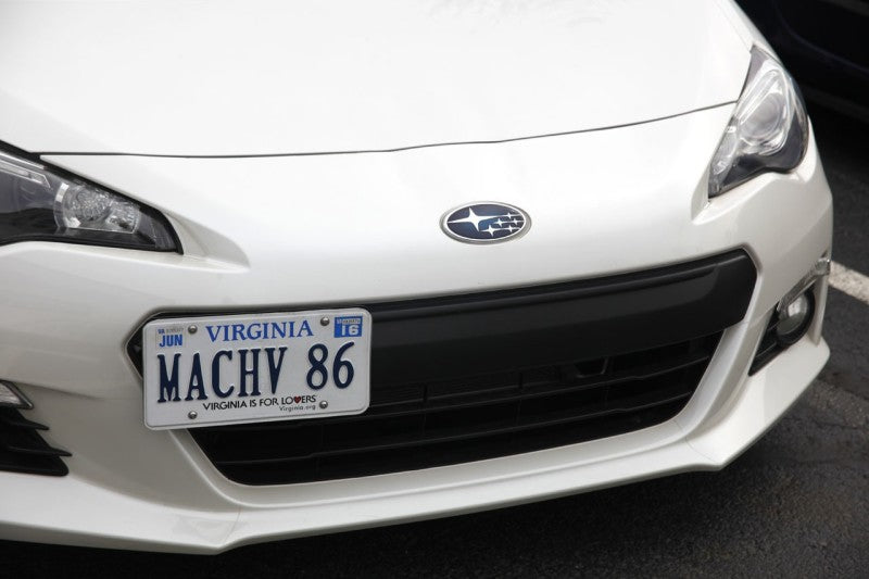 Turbo XS TOWTAG-BRZ 13-16 fits Subaru BRZ/fits Scion FR-S License Plate Relocati