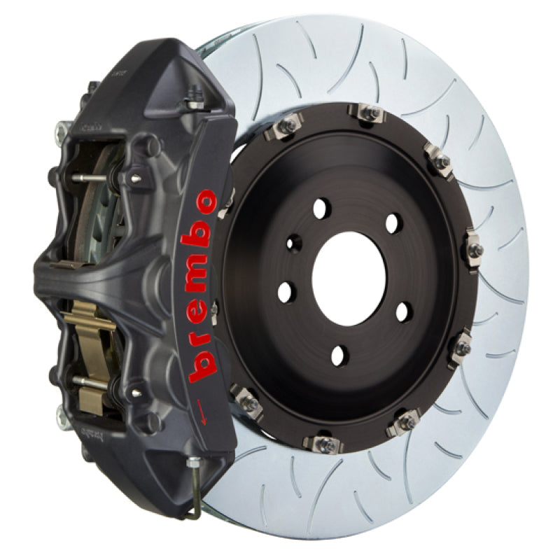 Brembo 1N3.9092AS Brembo 24+ fits BMW M30i/530i XDrive Fr GT-S BBK 6 Piston Cast 380x34 2pc Rotor Slotted Type-3 - Black HA