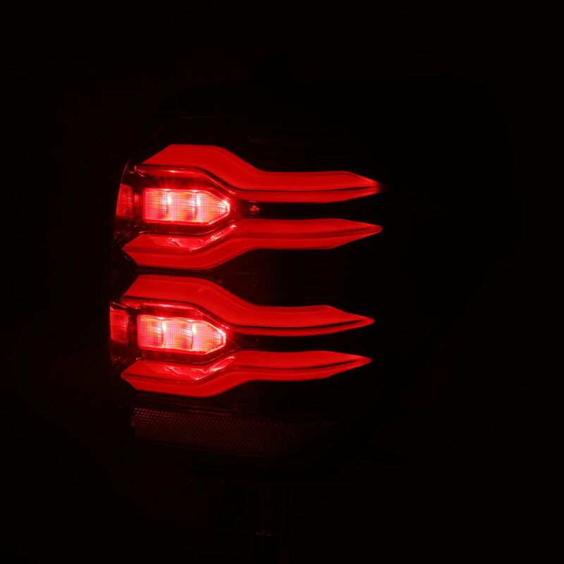 AlphaRex 690030 10-21 fits Toyota 4Runner LUXX LED Taillights Alpha Blk w/Act