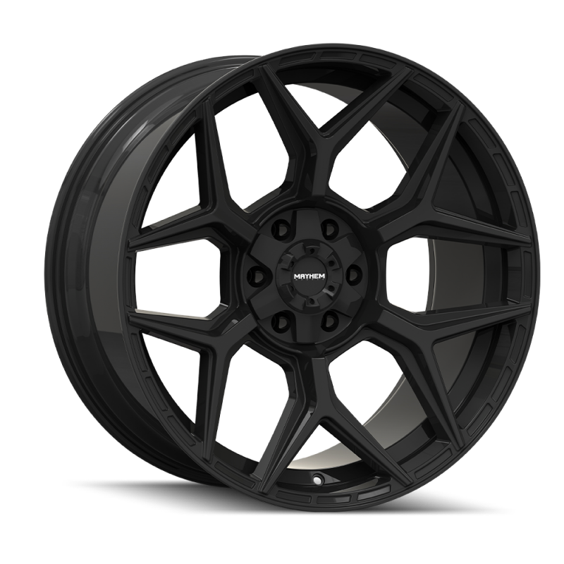Mayhem 8119-2937GB Vanquish 8119 20X9 / 6x135/6x139.7 / 0mm Offset / 106.1mm Hub - Gloss Black