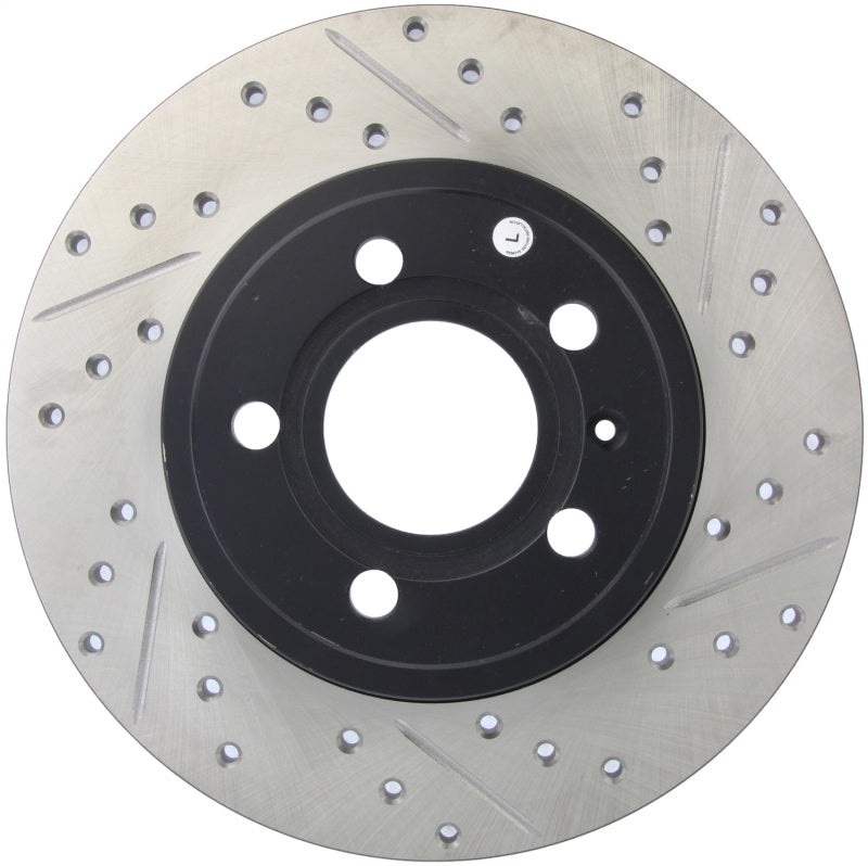 Stoptech 127.33097L Slotted & Drilled Sport Brake Rotor