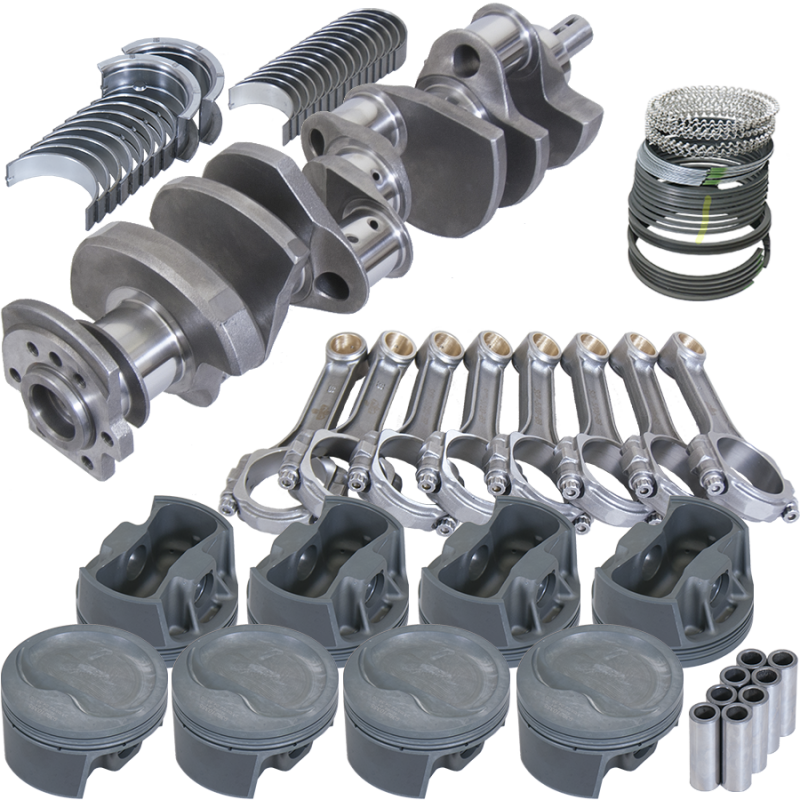 Eagle 13112040 fits Chevy 400 3.750in Crank 5.700in I-Beam Rods -20cc 4.165in Pistons Rotating Assembly