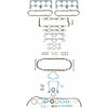 Fel-Pro FS8553PT12 fits Dodge D150 FS 8553 PT-12 Engine Gasket Set