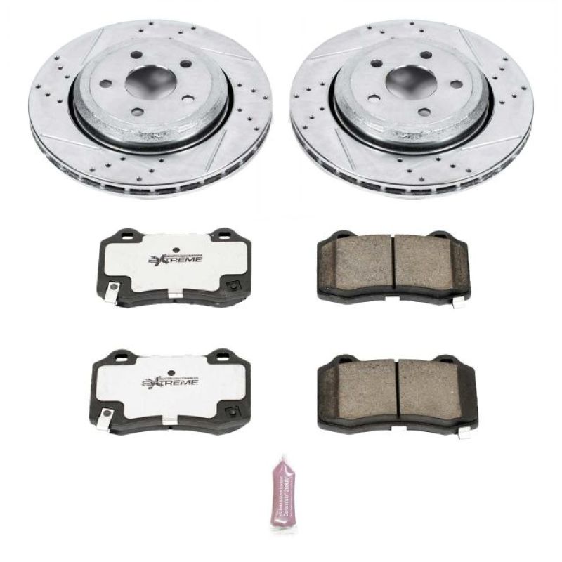 PowerStop K5956-26 18-19 fits Dodge Durango Rear Z26 Street Warrior Brake Kit