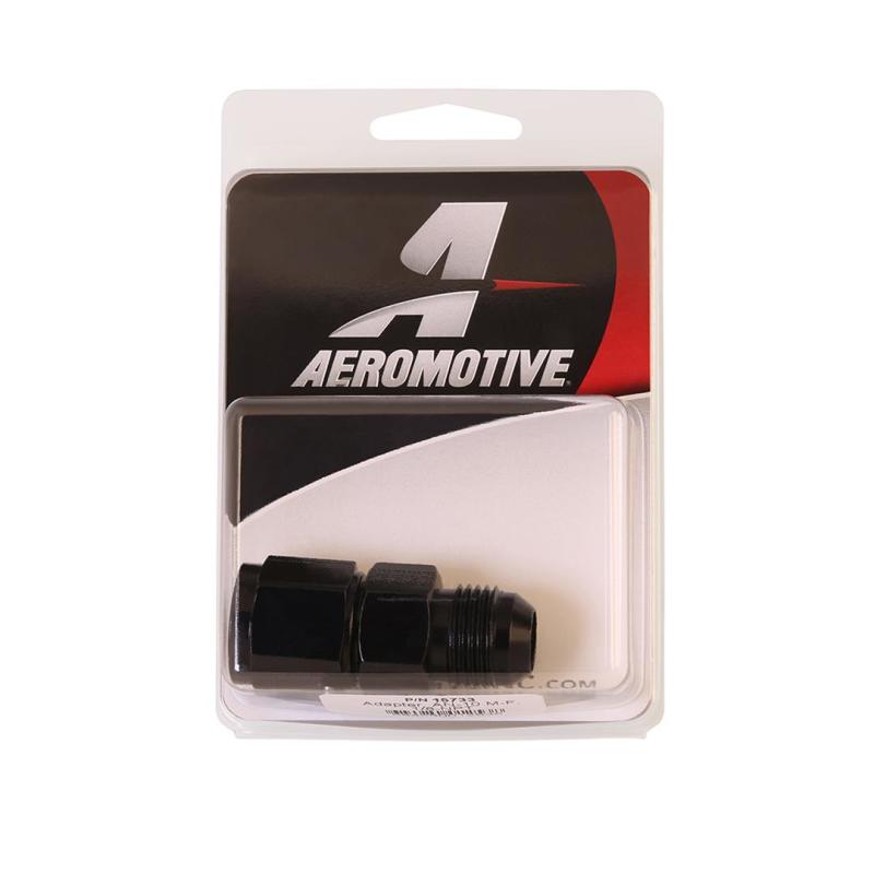 Aeromotive 15733 Adapter - AN-10 Male to Female - 1/8-NPT Port