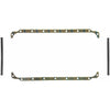 Fel-Pro OS6566C OS 6566 C Engine Oil Pan Gasket Set Blue Stripe cork-rubber